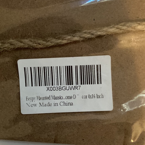 Haunted Mansion “Welcome Foolish Mortals” Wooden Hanging Art Sign Home Decor - Picture 10 of 10